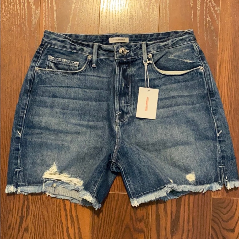 Good American Jean shorts